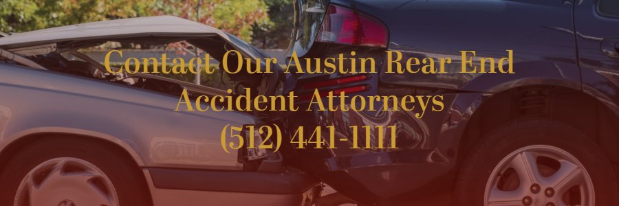Austin fender bender accident lawyers